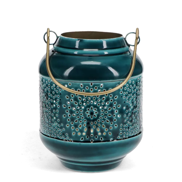 Enamel Lantern - Blue