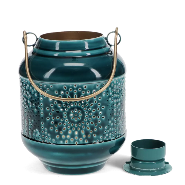 Enamel Lantern - Blue
