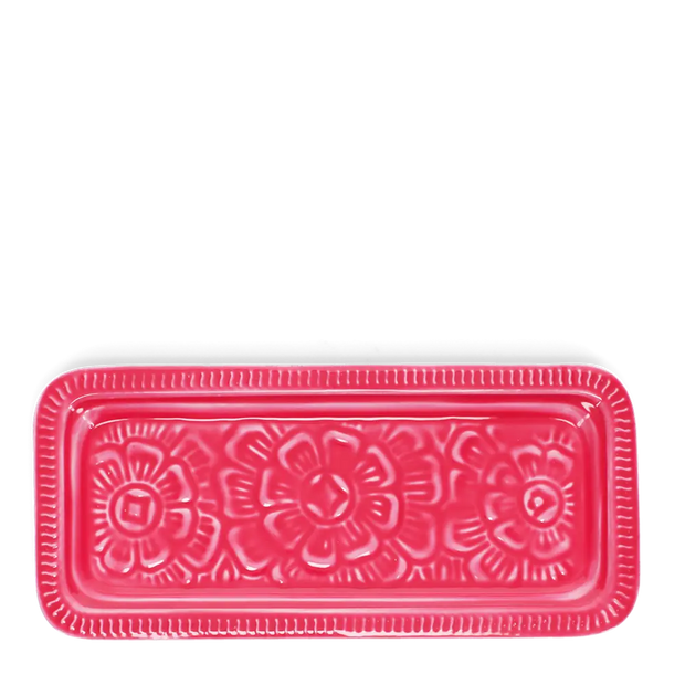 Rectangular Enamel Trinket Trays - 3 Colours