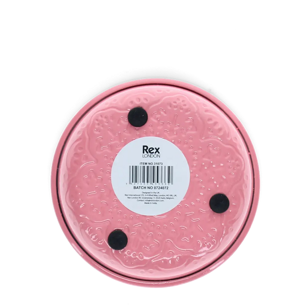 Round Enamel Trinket Dishes - 3 Colours