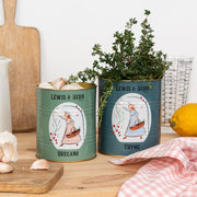 Retro Style Storage Tins Medium - Various Designs