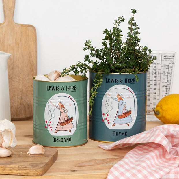 Retro Style Storage Tins Medium - Various Designs