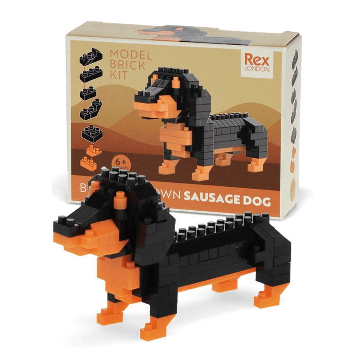 Build Your Own Model Brick Kit - Sausage Dog