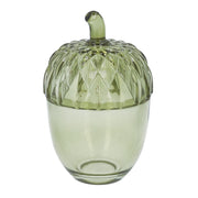 Glass Acorn Trinket Pots