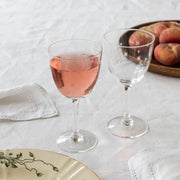 Etched Star Wine Glasses - Set of 2