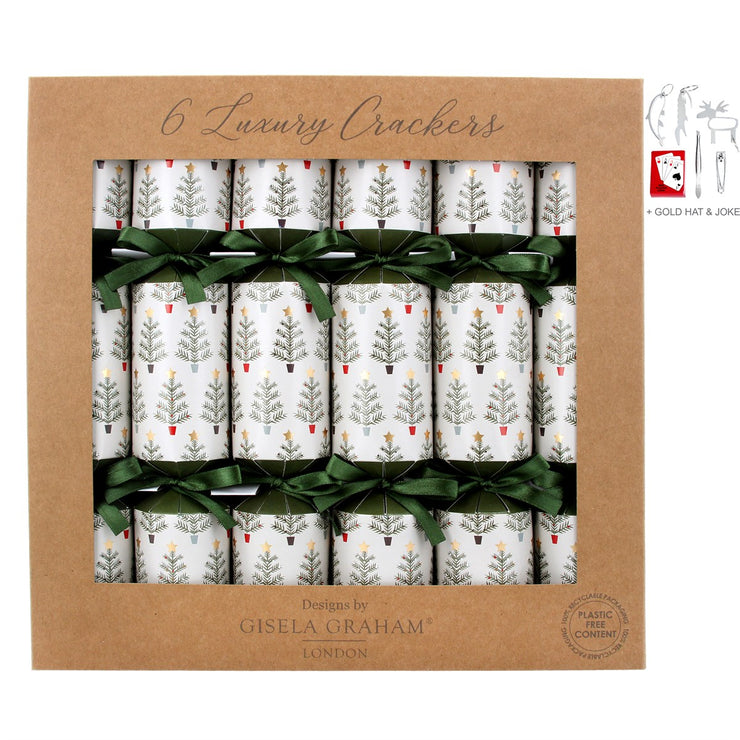 Christmas Crackers - New England Tree Set of 6