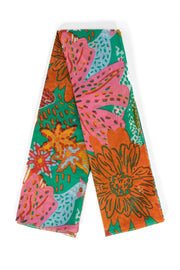 Amara Lightweight Scarf - Green Jungle