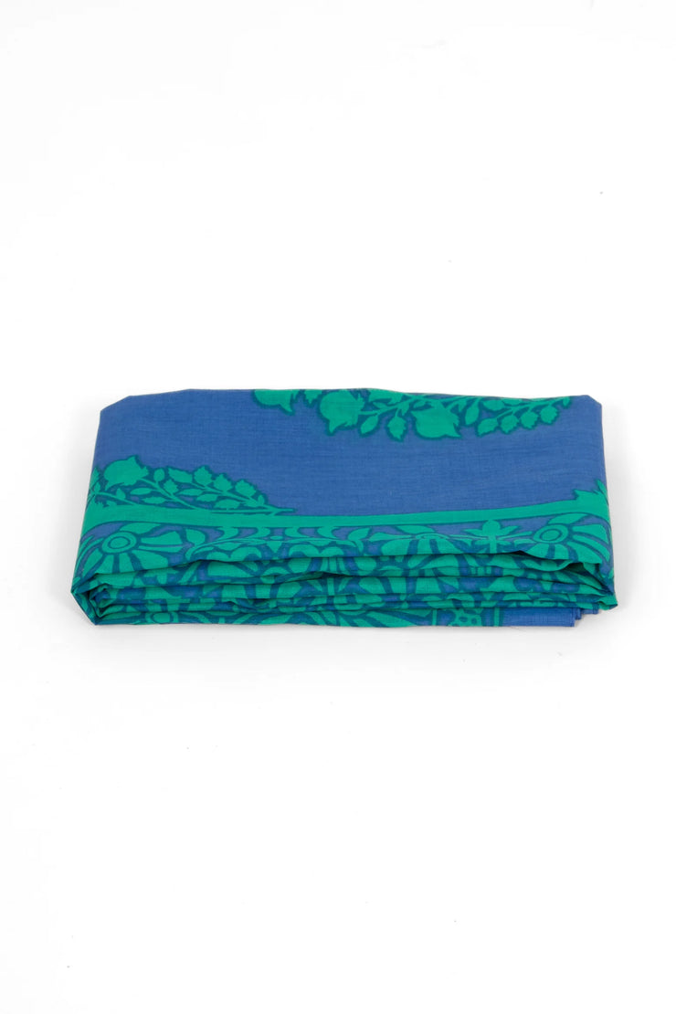 Rue Lightweight Scarf - Blue & Green