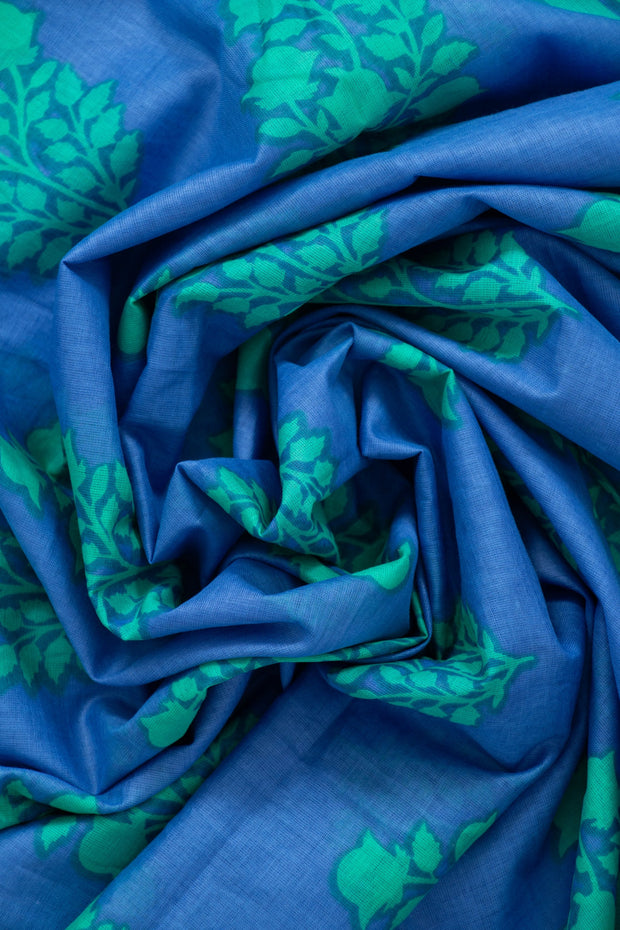 Rue Lightweight Scarf - Blue & Green