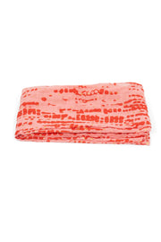 Soraya Lightweight Scarf - Red Pink Tie Dye