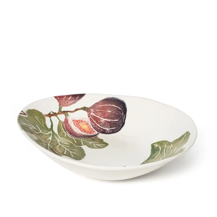 BlissHome Oblong Oval Bowl - Fig