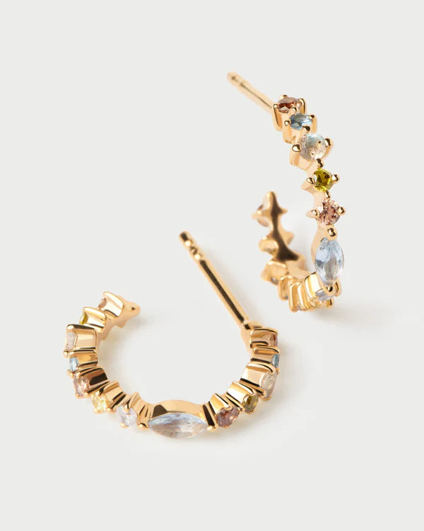 PDPaola Lotus Small Hoops