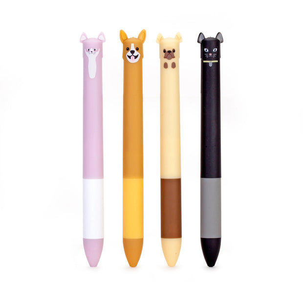 Dog & Cat Multicolour Pens
