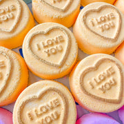 Bath Bomb - Yellow Candy Heart