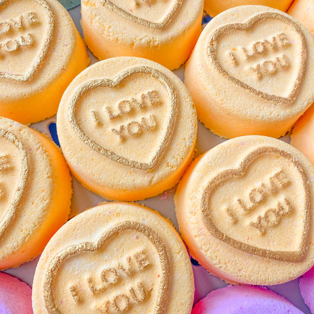 Bath Bomb - Yellow Candy Heart