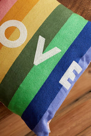 Square Needlepoint Cushion - Love