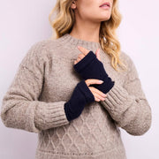 Turtle Dove Fingerless Gloves