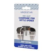 Uberstar Champagne Star Bottle Opener