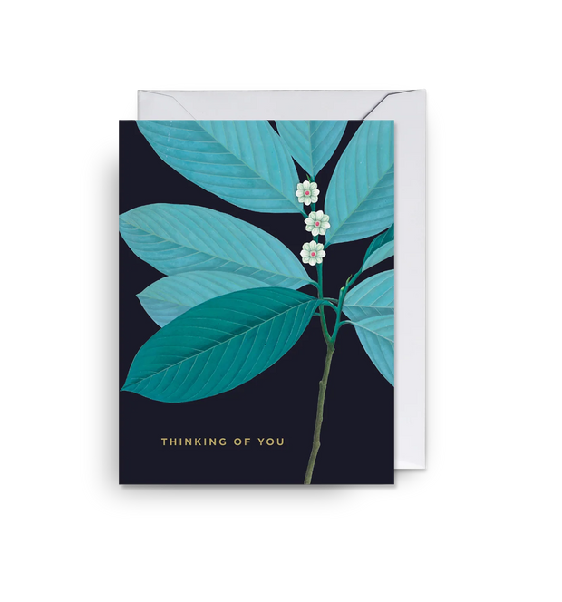 Botanical Thinking Of You Card