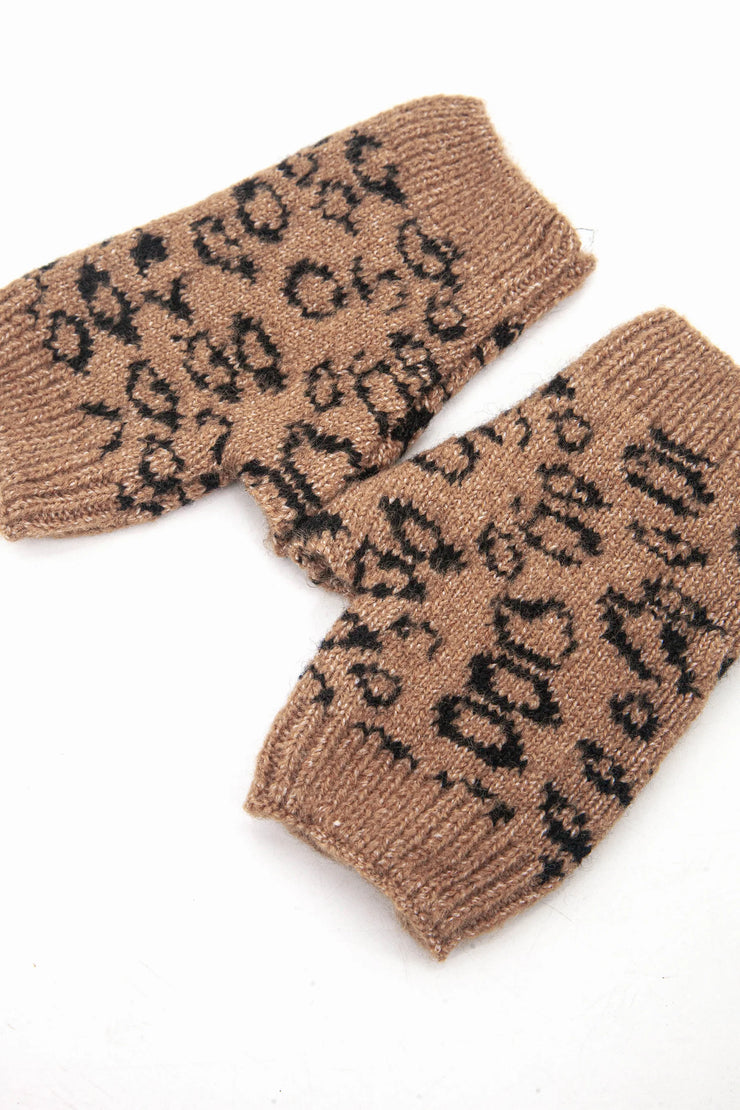 Kate Wrist Warmers - Leopard