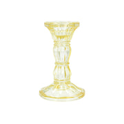 Pastel Glass Candlesticks