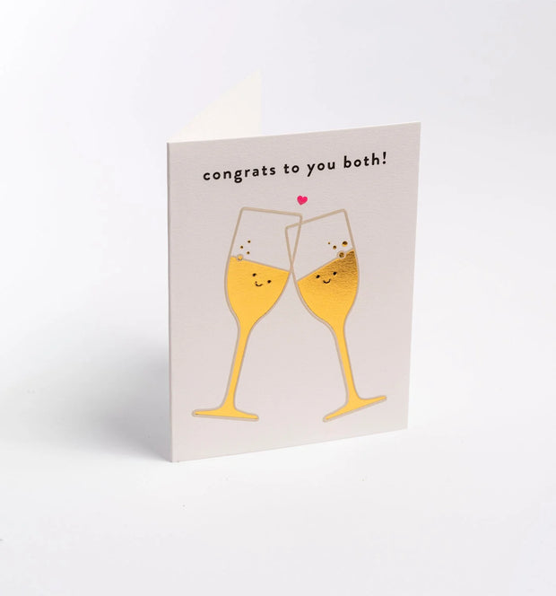Mini Congrats To You Both Bubbly Card