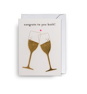 Mini Congrats To You Both Bubbly Card