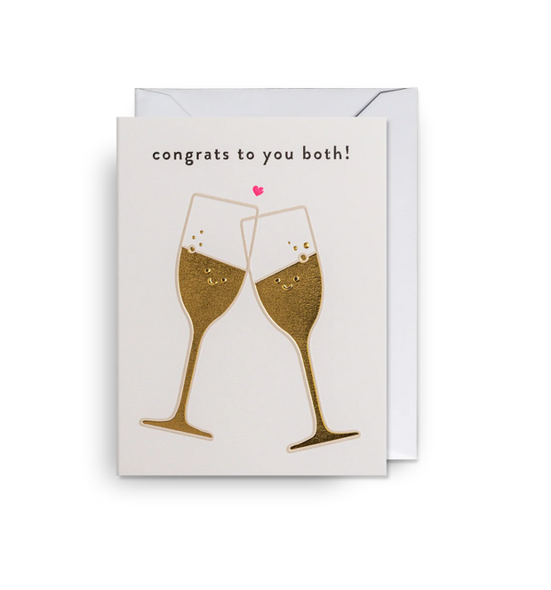 Mini Congrats To You Both Bubbly Card