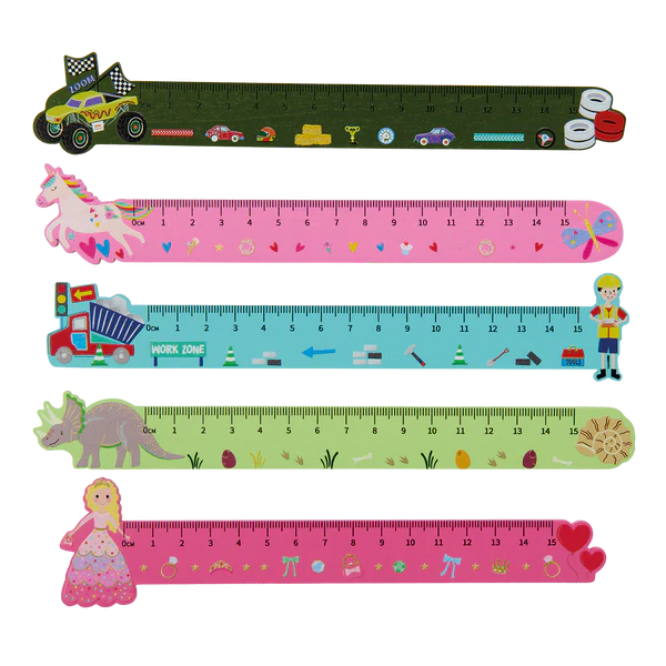 Wooden Ruler - Rainbow Fairy – Rose & Lyons