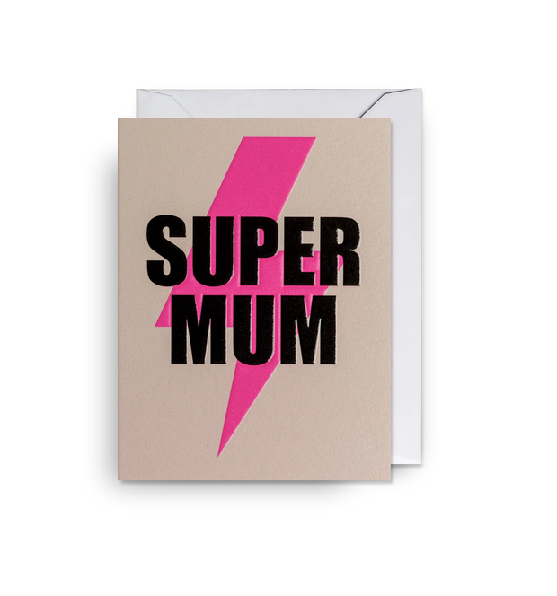 Mini Super Mum Card