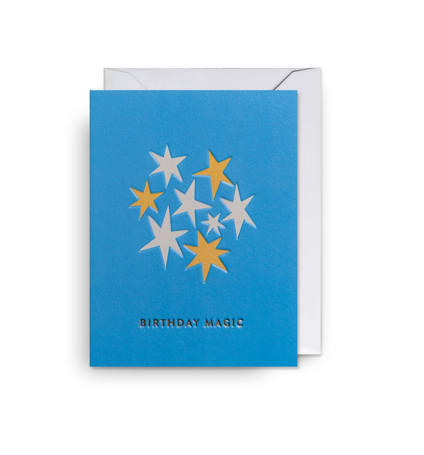 Mini Birthday Magic Stars Card