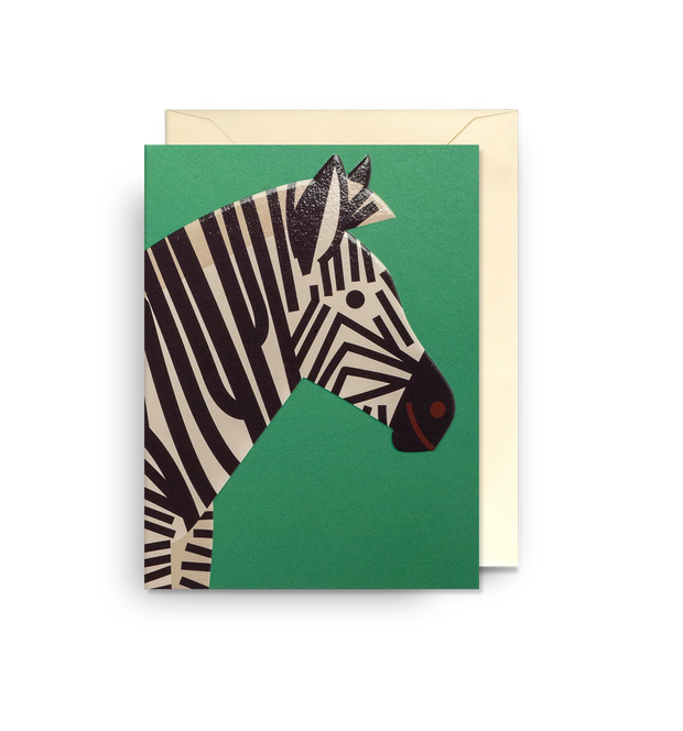 Mini Grévy's Zebra Card