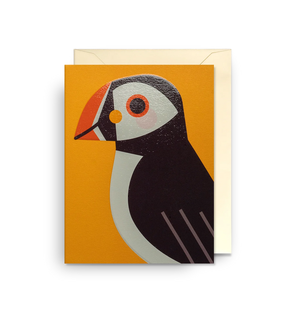 Mini Puffin Card