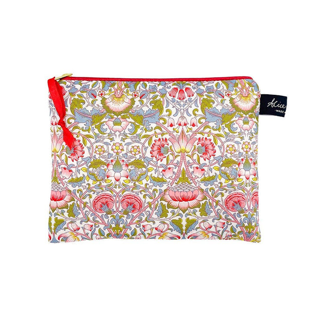 Alice Caroline Liberty Travel Pouch - Lodden Wild Cherry