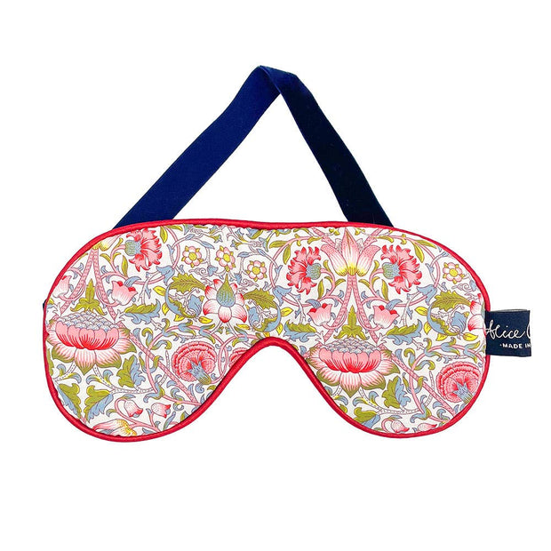 Alice Caroline Liberty Eye Mask - Lodden Wild Cherry