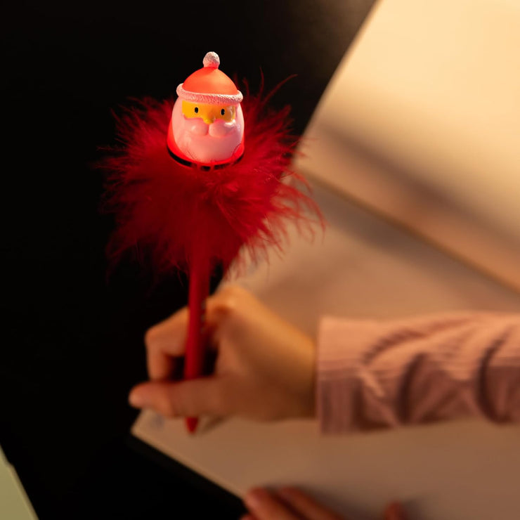 Legami Writing is Magic Light-Up Gel Pen - Santa Claus