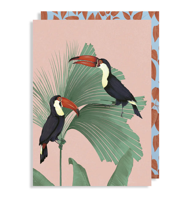 Toucans Jungle Greeting Card