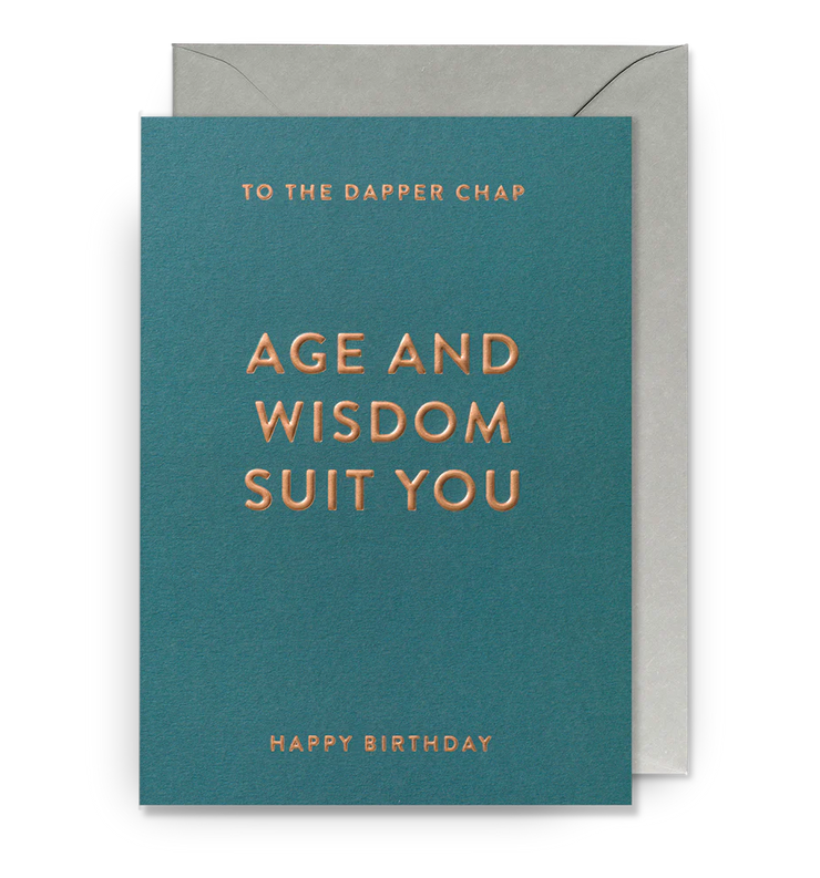 Age & Wisdom Birthday Card