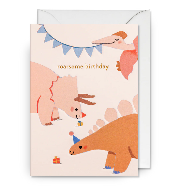 Roarsome Birthday Dinosaur Card