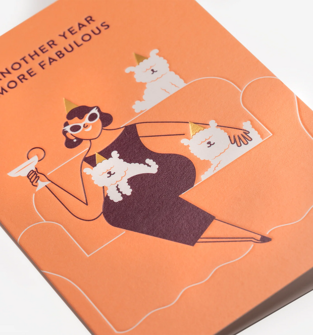 Another Year More Fabulous Card