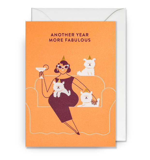 Another Year More Fabulous Card