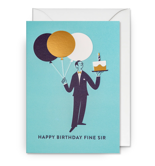 Happy Birthday Fine Sir Card