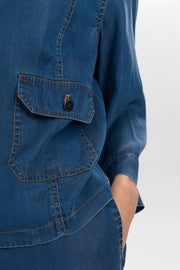 Numph Numiami Tencel Denim Shirt