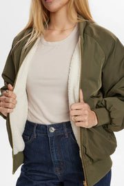 Numph Nuetera Reversible Jacket - Grape Leaf
