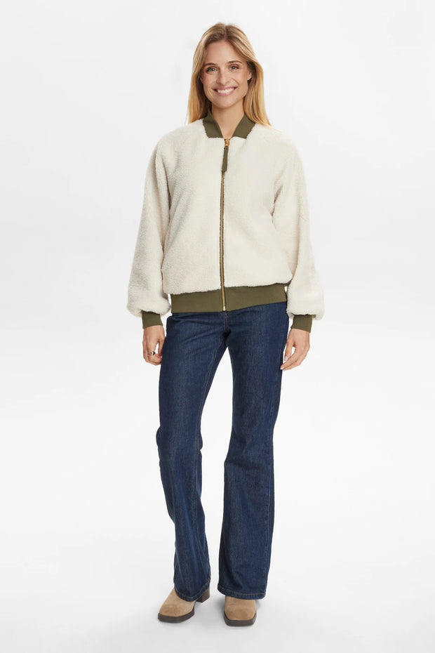 Numph Nuetera Reversible Jacket - Grape Leaf