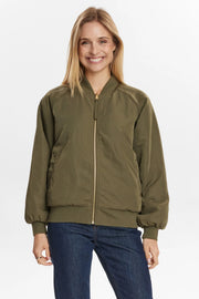 Numph Nuetera Reversible Jacket - Grape Leaf