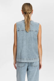 Numph Nubrooklyn Denim Vest