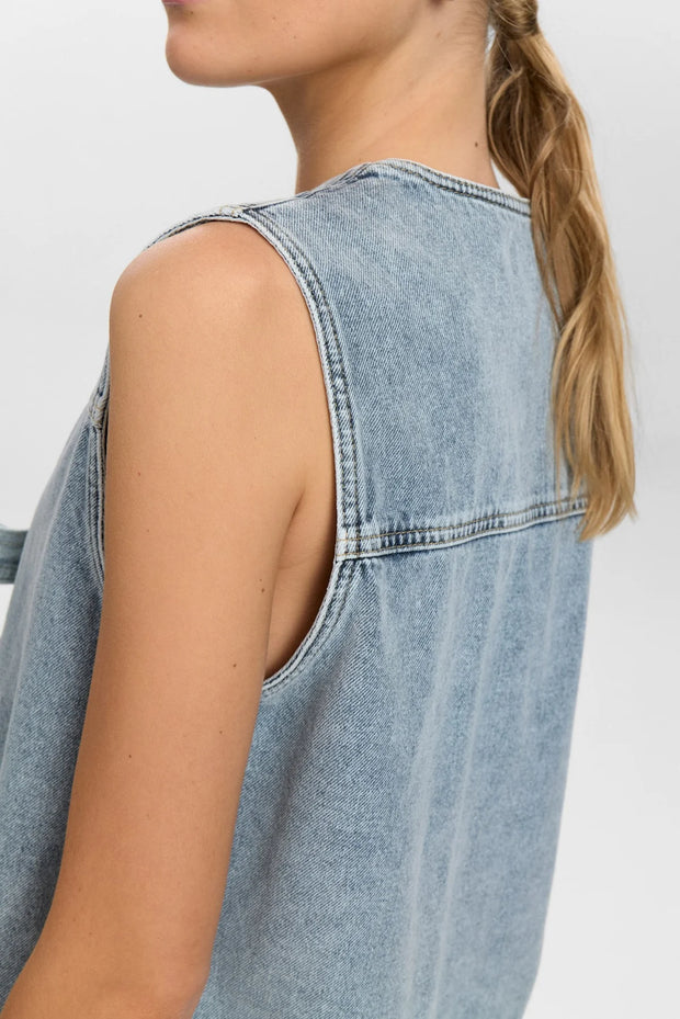 Numph Nubrooklyn Denim Vest