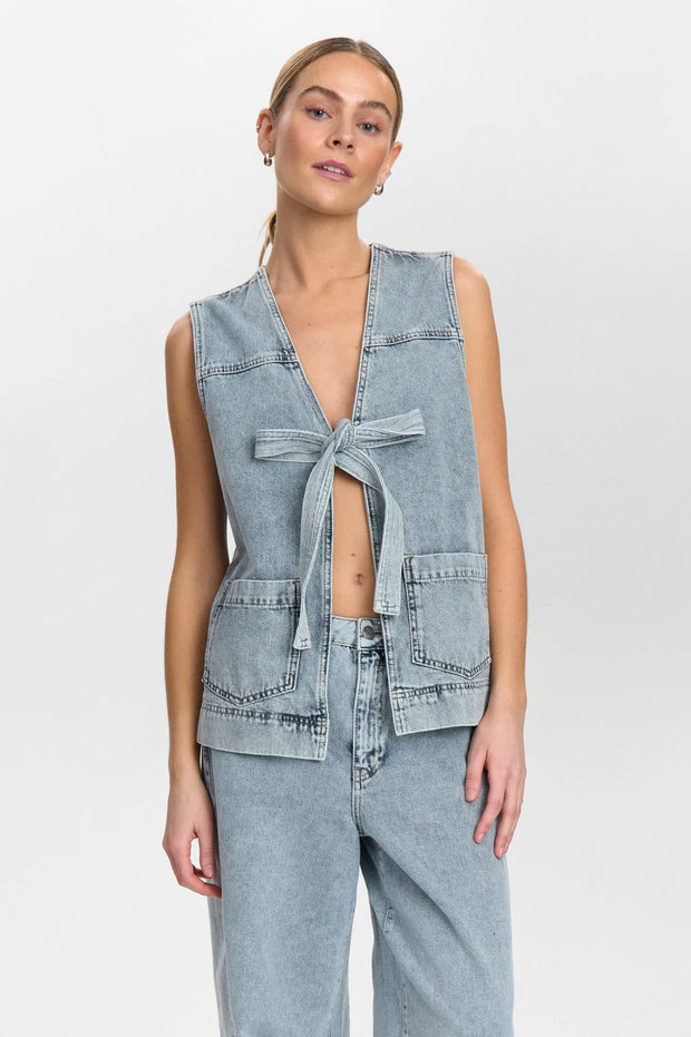 Numph Nubrooklyn Denim Vest