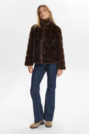 Numph Nuwindall Jacket - Black Coffee